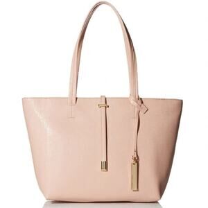 Women’s Travel Tote Bag – Garden Rose – 100% Genuine Leather – Pink Tote